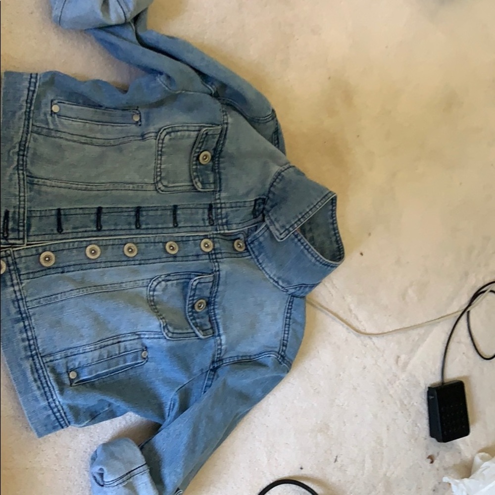 Cropped Jean Jacket